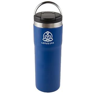 Insulated Water Bottle with Carrying Handle - 20 oz - product view 4