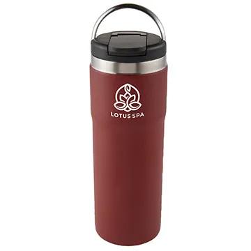 Insulated Water Bottle with Carrying Handle - 20 oz - product view 6