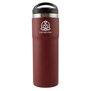 Insulated Water Bottle with Carrying Handle - 20 oz - product view 10