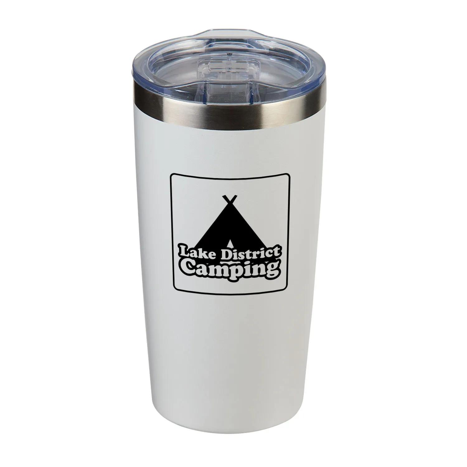 Insulated Tumbler with Powder Coated Finish - 20 oz - product view 5