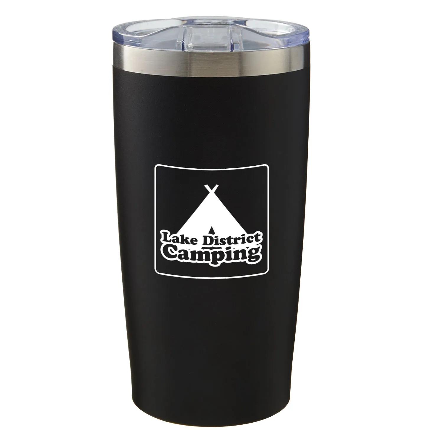 Insulated Tumbler with Powder Coated Finish - 20 oz - product view 8