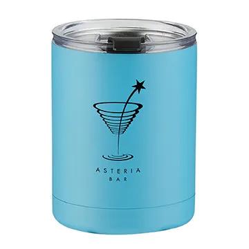 Insulated Low Ball Tumbler with Flip Lid - 10 oz - product view 3
