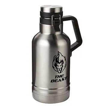 Insulated Growler Double Wall Stainless Steel - 64 oz - product view 5