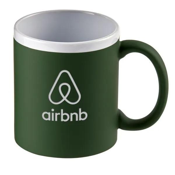 Ceramic Mug Velvet Touch Coating Soft Grip - 11 oz - product view 3