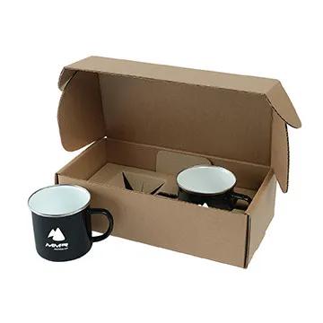 Camping Mug Speckled Enamel Gift Set - 16 oz (2 Pack)