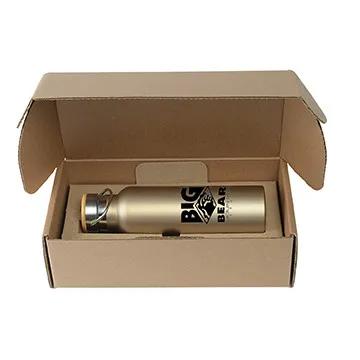 Insulated Water Bottle Bamboo Cap Gift Set - 21 oz - product view 6