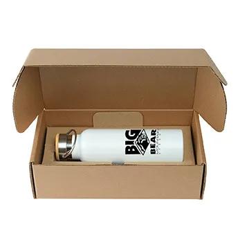 Insulated Water Bottle Bamboo Cap Gift Set - 21 oz - product view 9