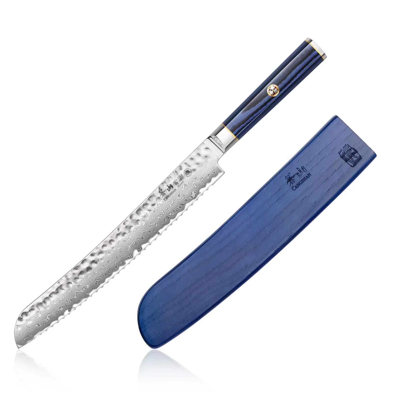 Cangshan Bread Knife Serrated X-7 Steel - 9 in