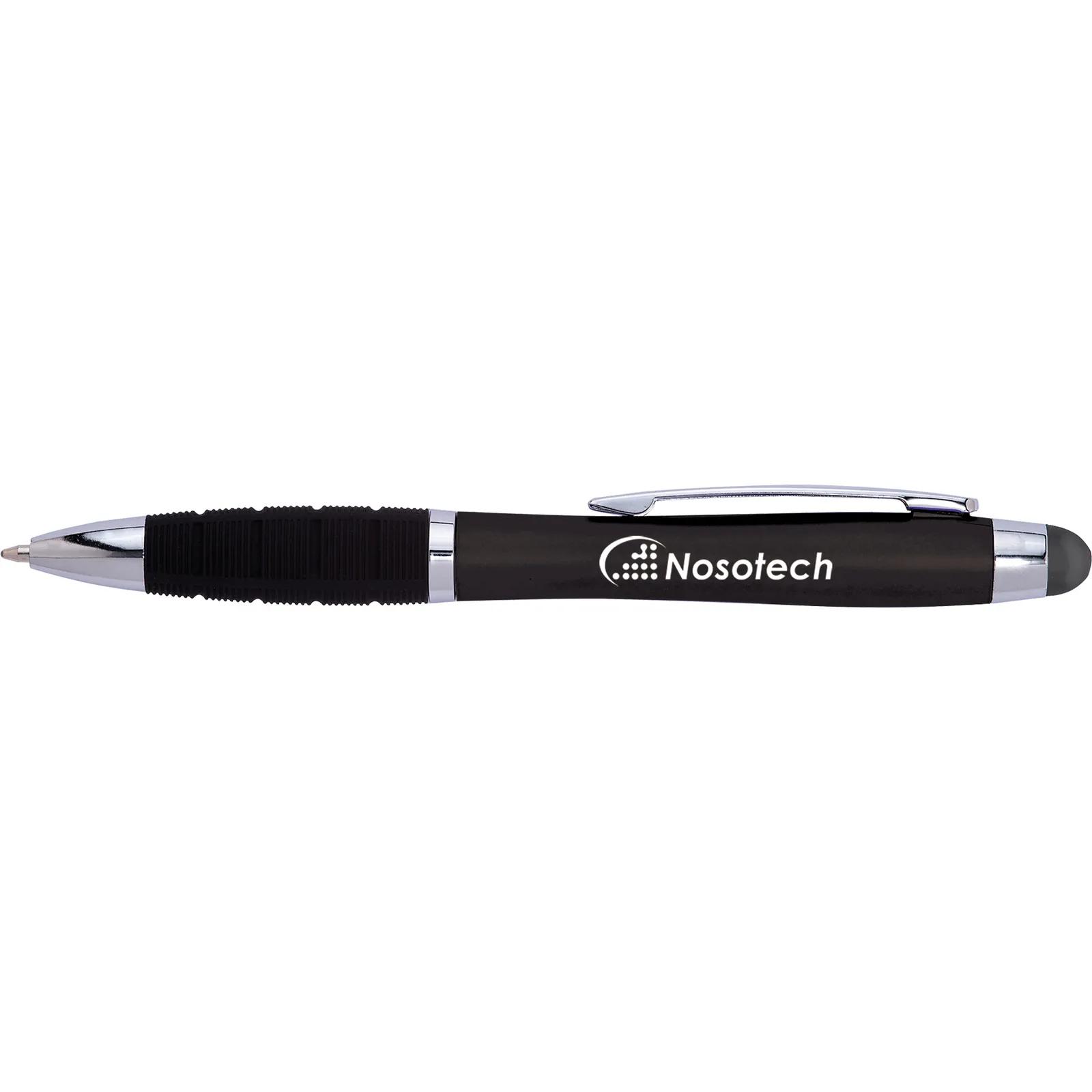 Pen Illuminated Stylus with Shimmering Barrel - 5.6 in - product view 2