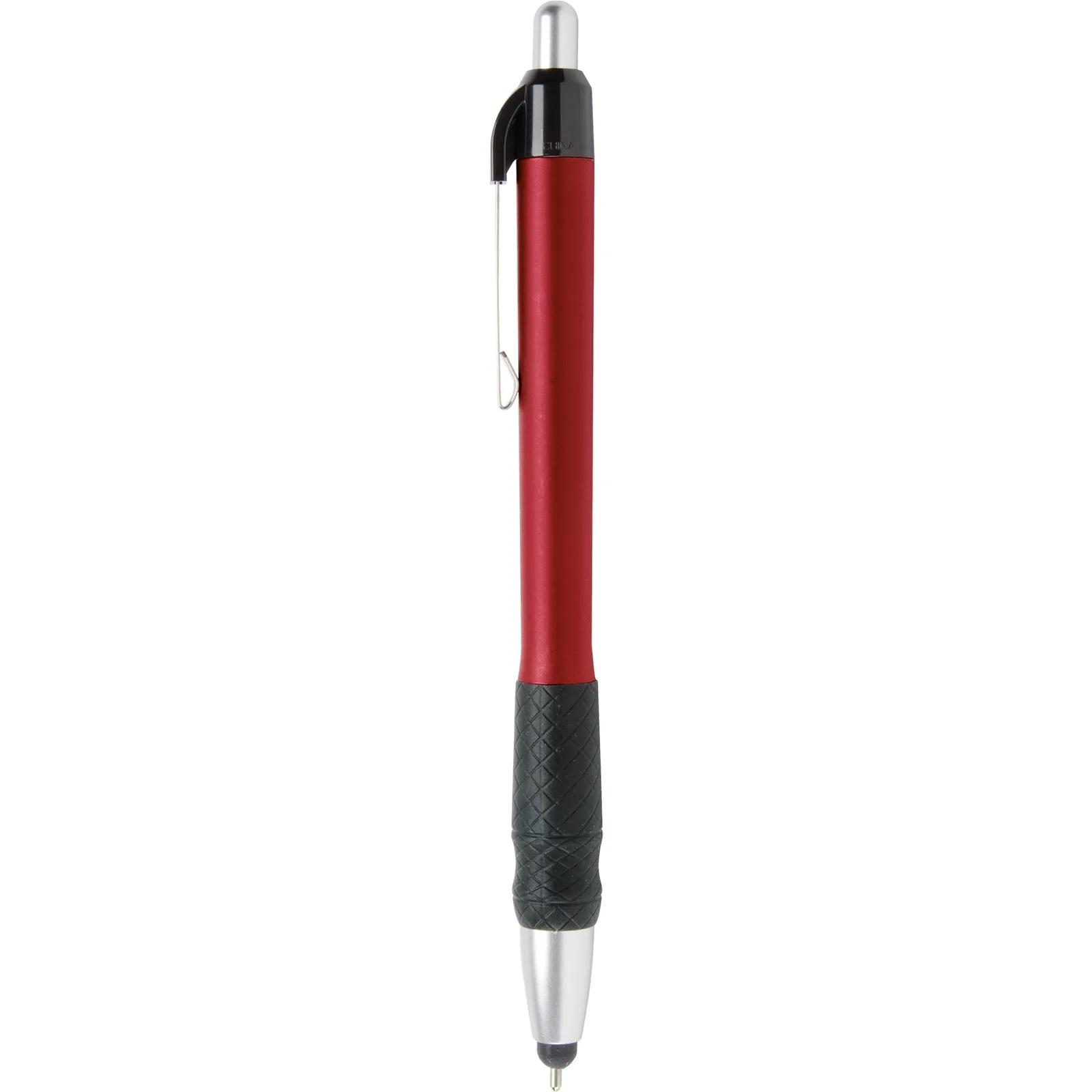 Pen Metallic Stylus with Rubber Grip MaxGlide Ink - 5.6 in - blank view 8