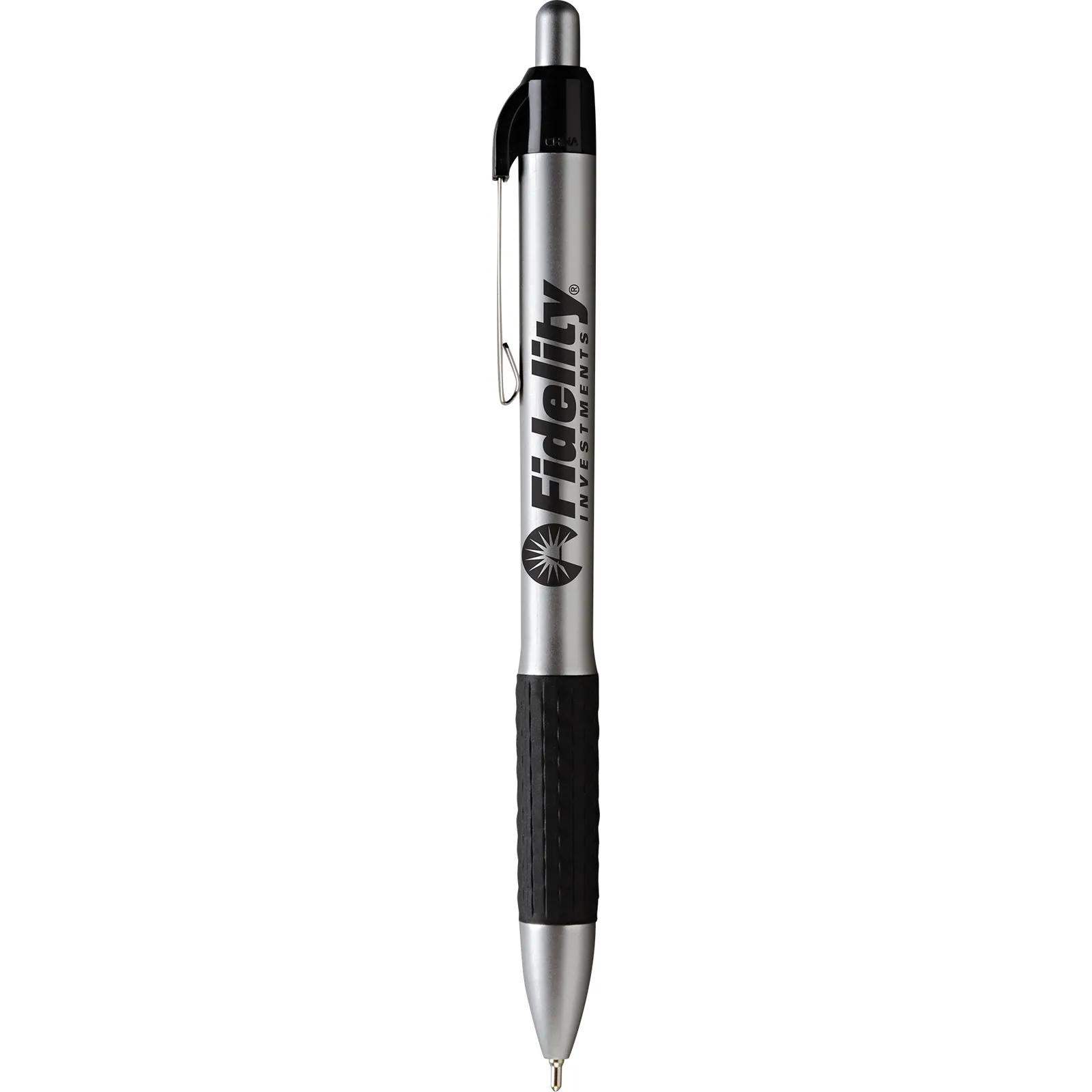 Pen Chrome Barrel with Textured Grip MaxGlide Ink - 5.6 in - product view 2