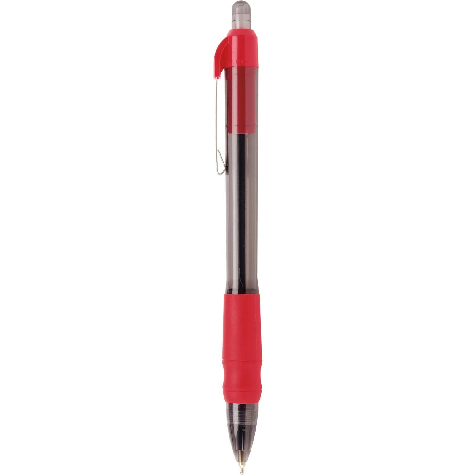 Pen Corporate Translucent with Rubber Grip MaxGlide - 5.6 in - blank view 11