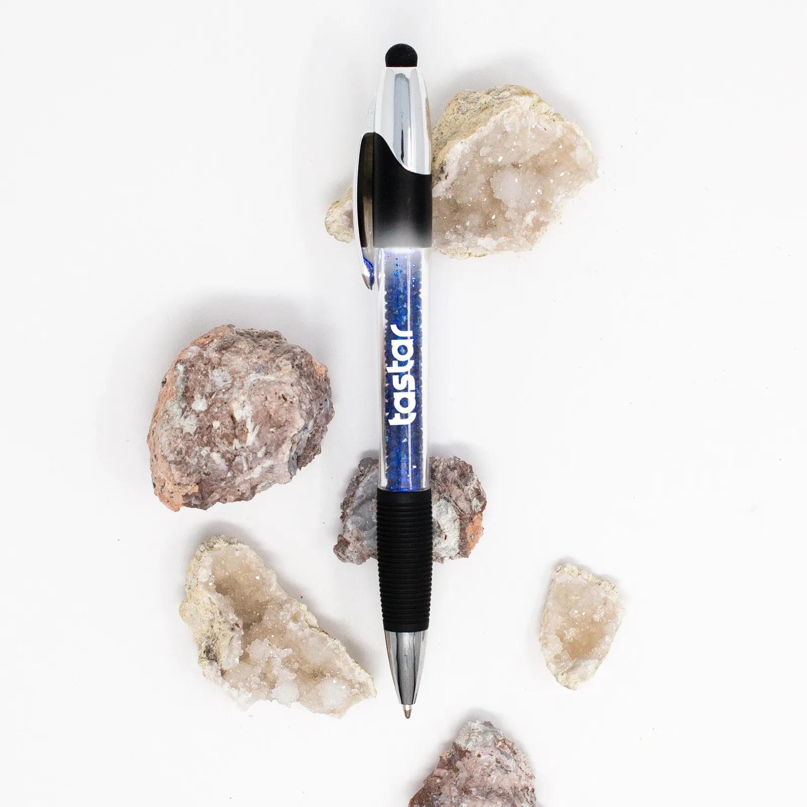 Stylus Pen Illuminated Geode Crystal Light - product view 2