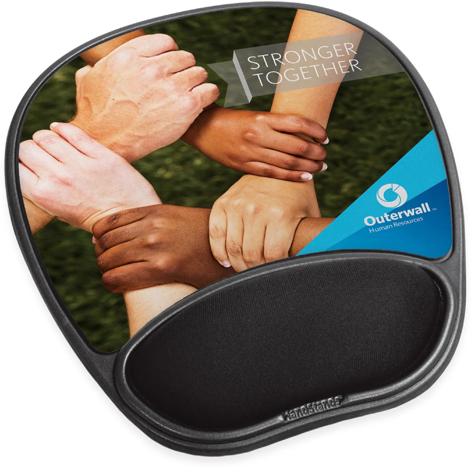 Mouse Pad Memory Foam Antimicrobial Wrist Rest - 8.5 x 9.5 in - product view 3