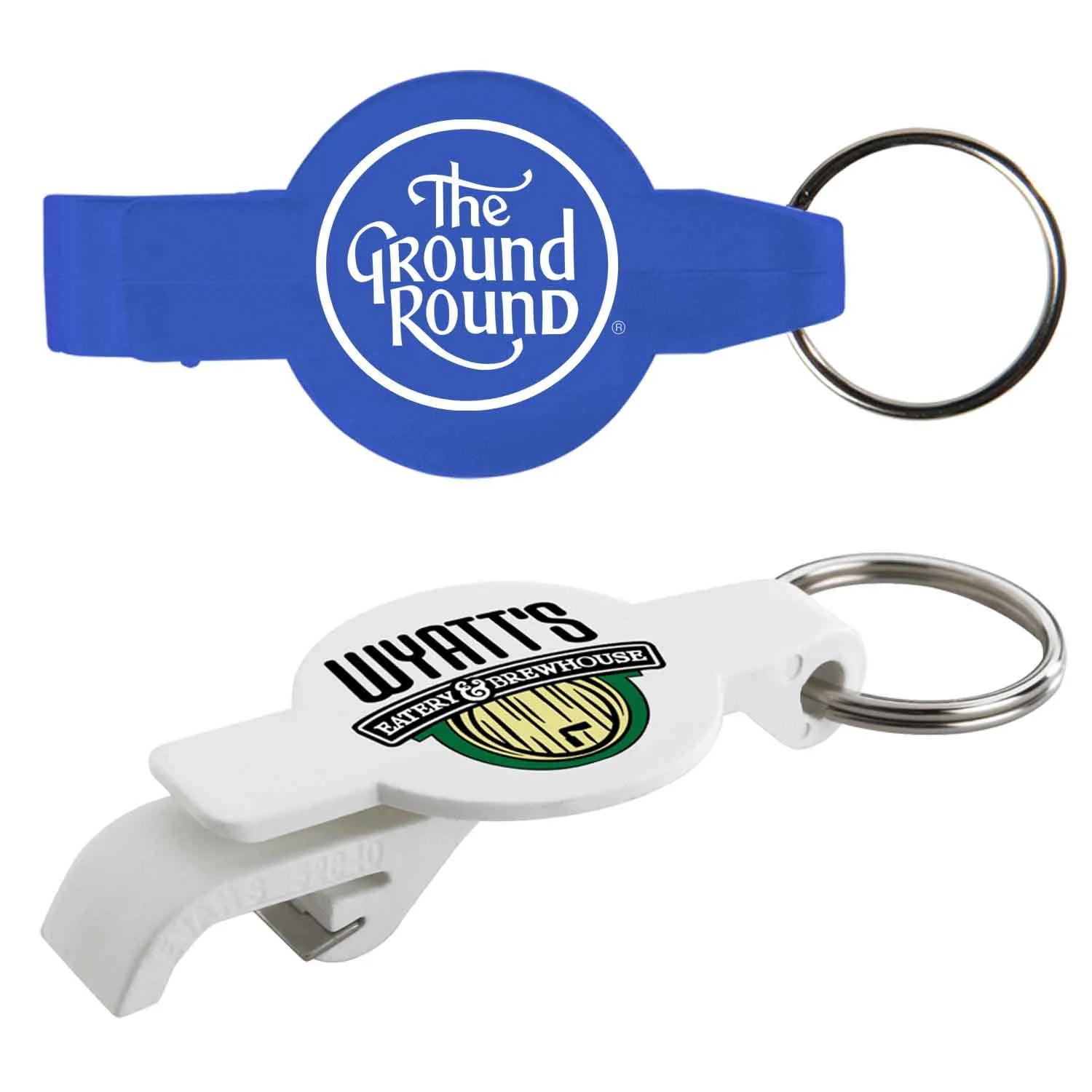 Bottle Opener Round Beverage Wrench Steel - 2.5 in