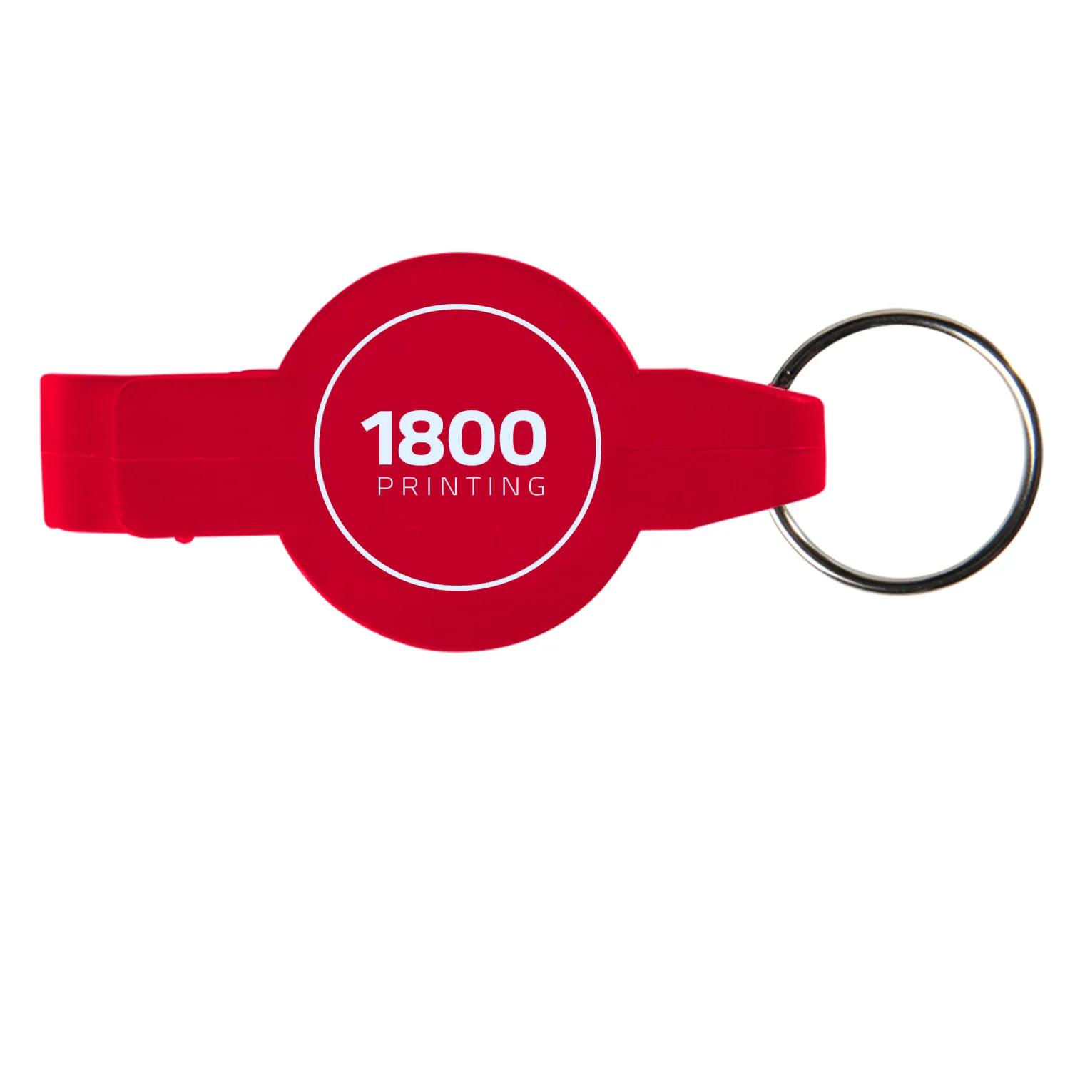 Bottle Opener Round Beverage Wrench Steel - 2.5 in - product view 4