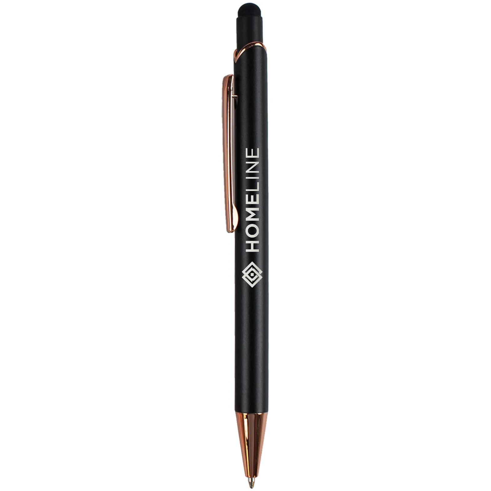 Stylus Pen Aluminum Rose Gold Comfort Grip - 5.6 in - product view 3