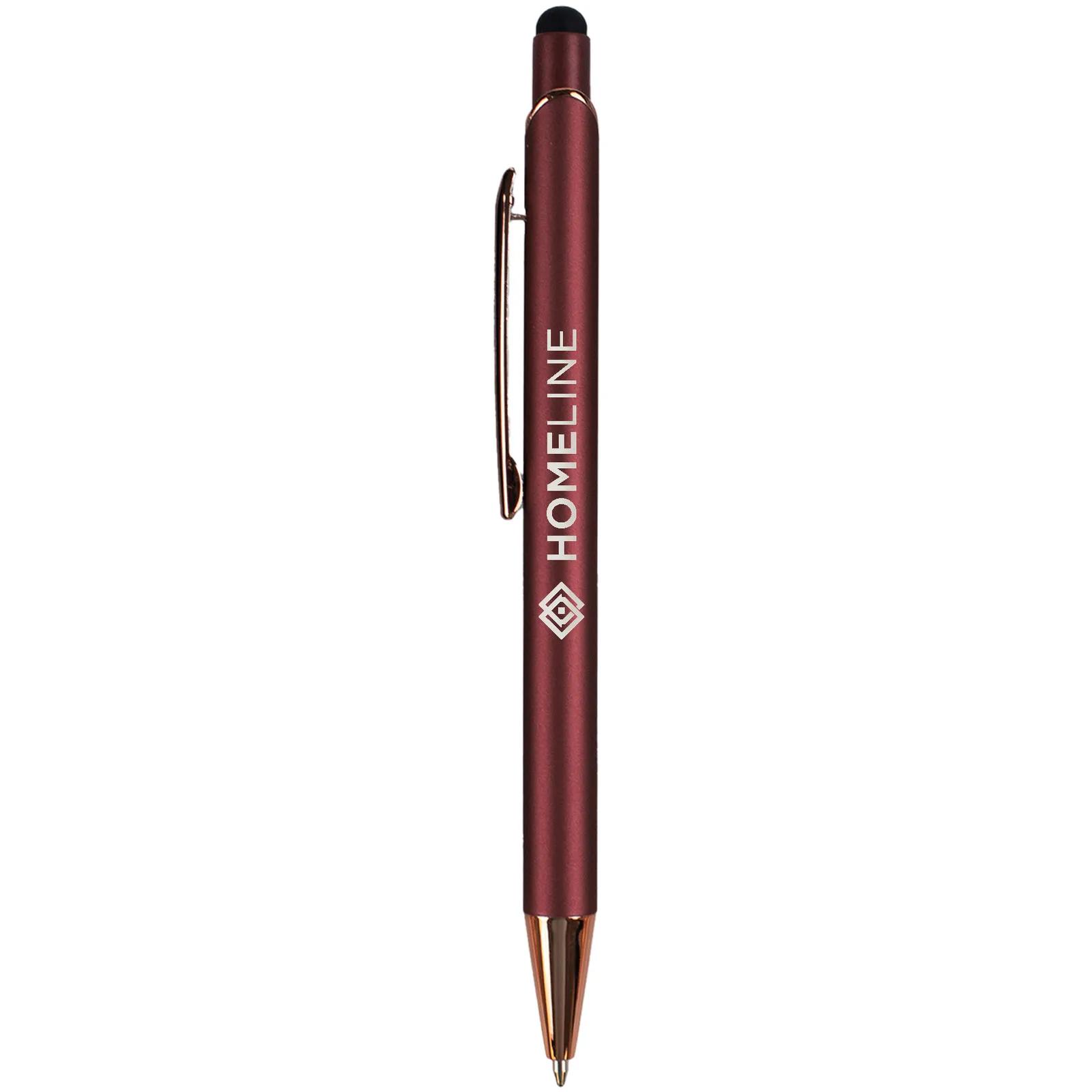 Stylus Pen Aluminum Rose Gold Comfort Grip - 5.6 in - product view 7