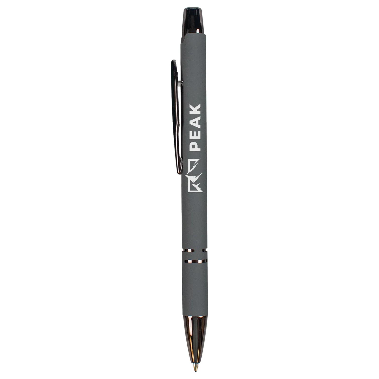 Pen Aluminum Jewel Tone Gunmetal Comfort - 5.5 in - product view 4