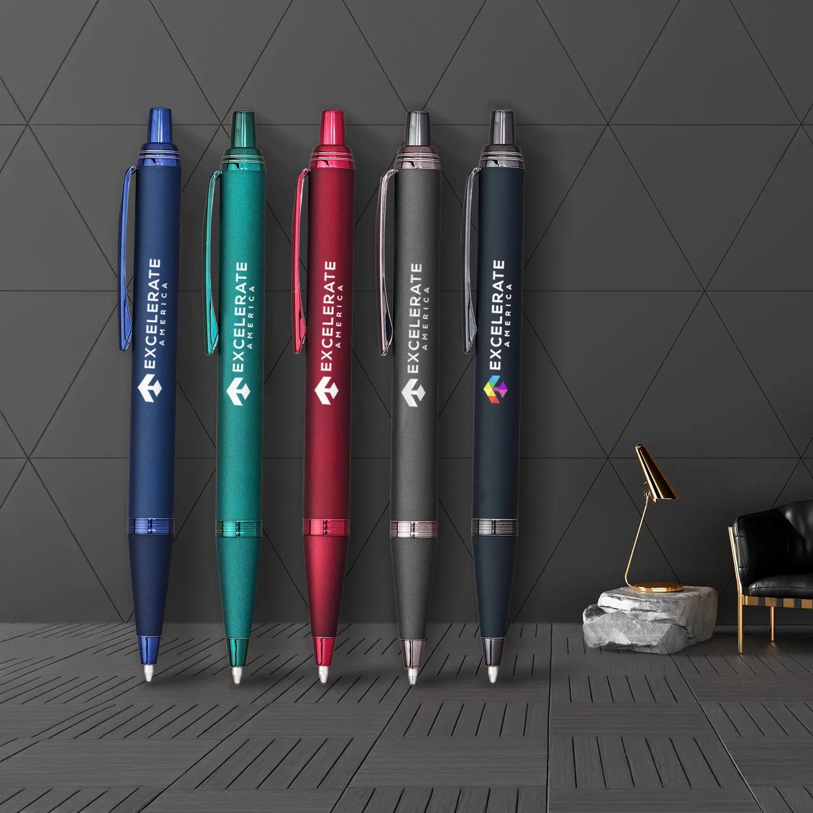 Pen European Style Aluminum Jewel Tone - 5.3 in