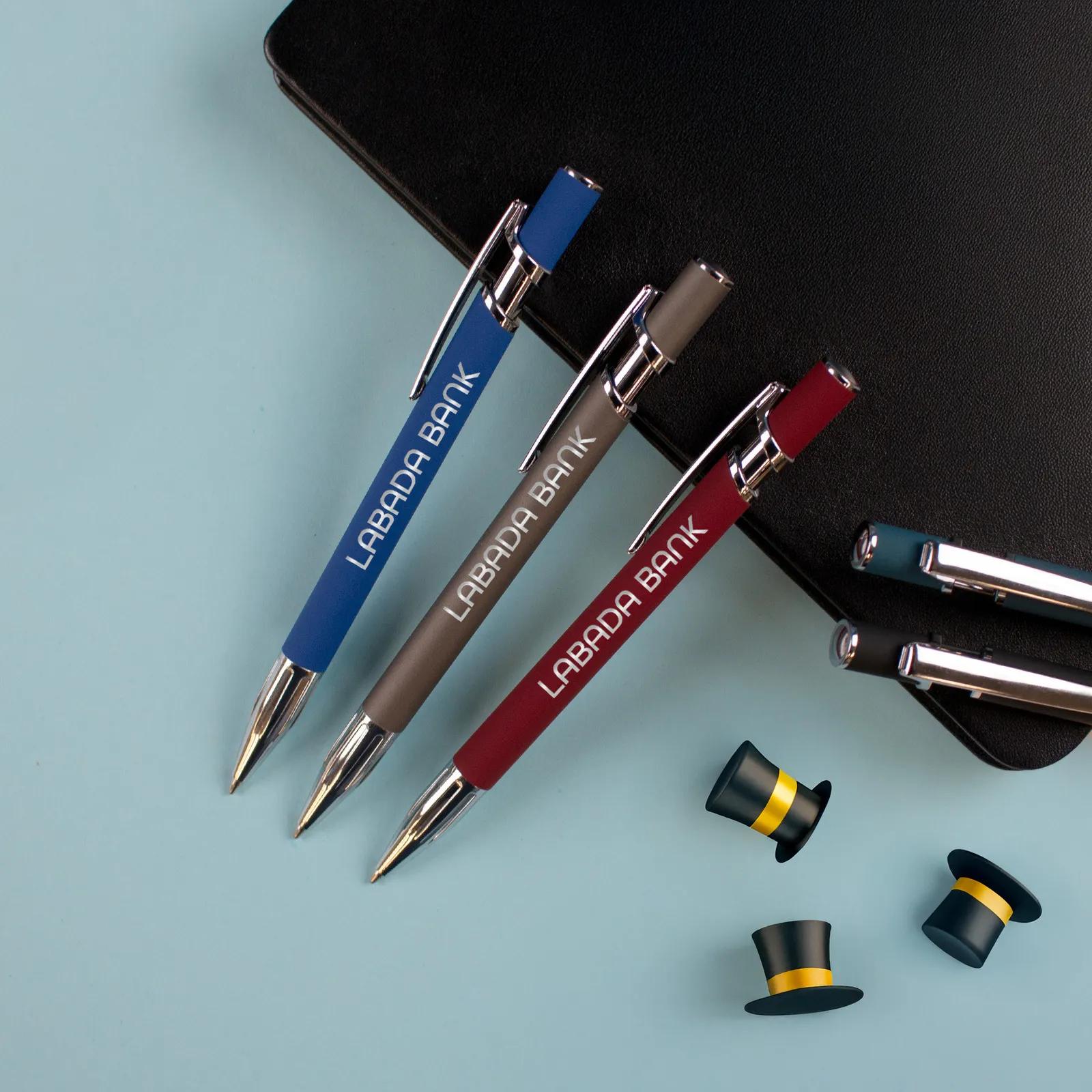 Pen Aluminum Matte Chrome Trim Comfort - 5.6 in - product view 2