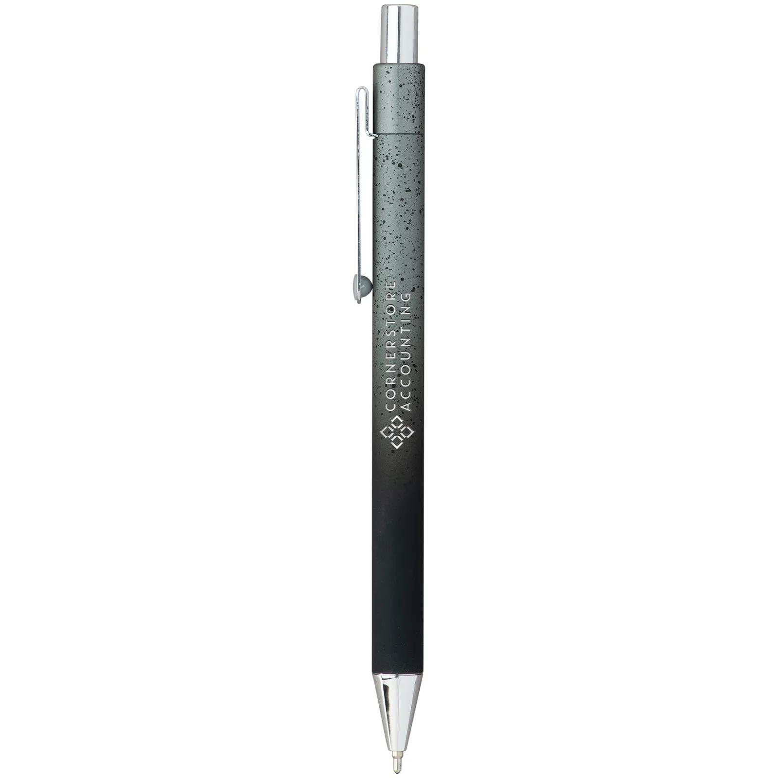Pen Ombre Speckled Design Chrome Trim - 5.5 in - product view 3