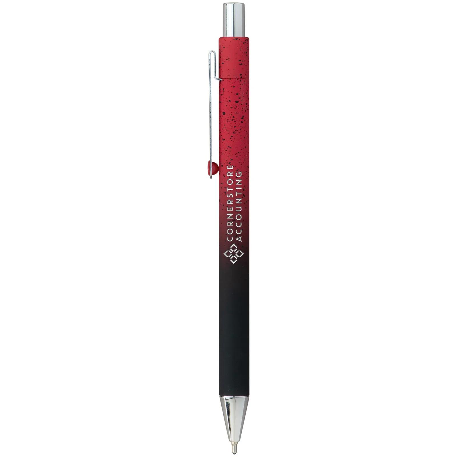 Pen Ombre Speckled Design Chrome Trim - 5.5 in - product view 6