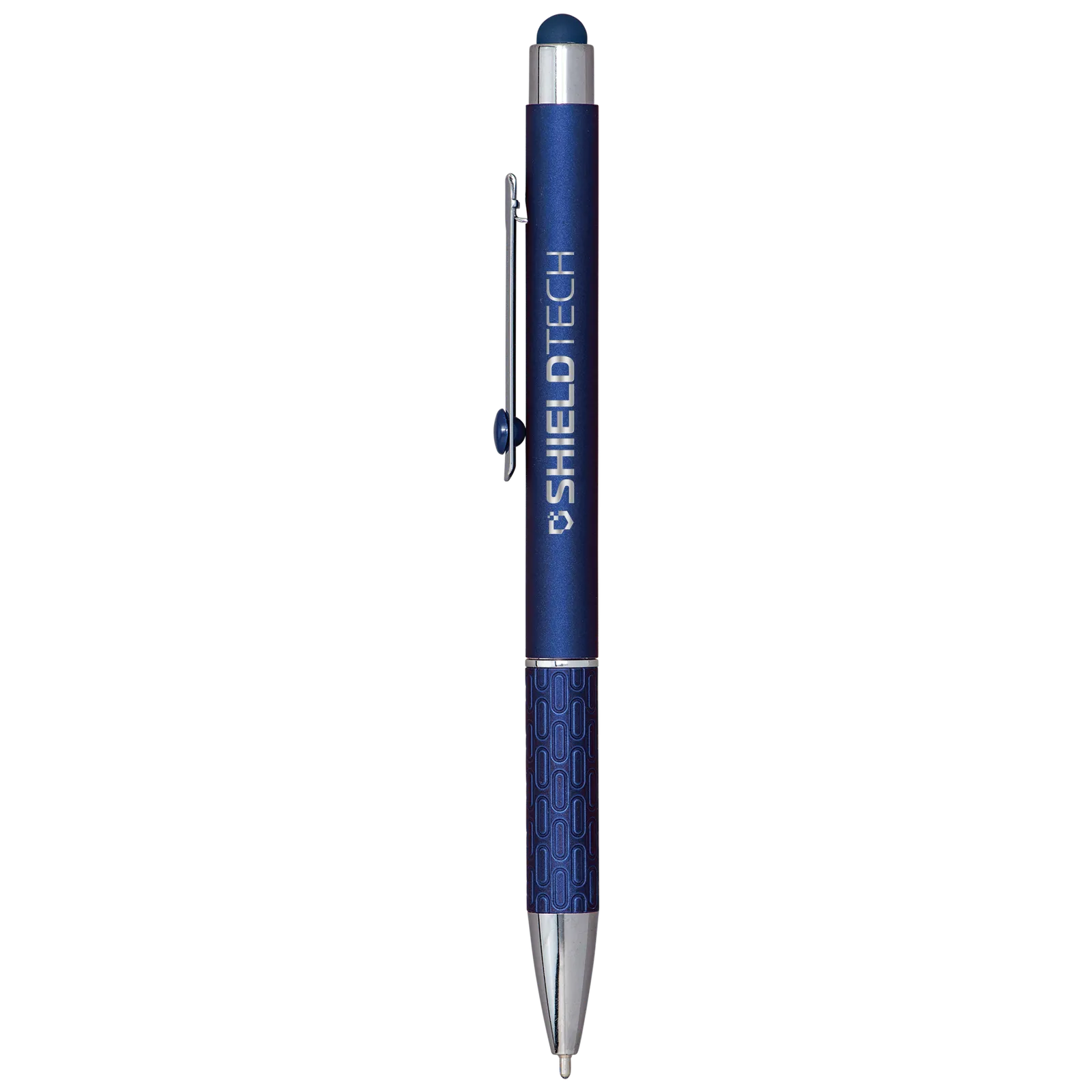 Stylus Pen Recycled Aluminum Chrome Fidget Bead - 5.7 in - product view 4