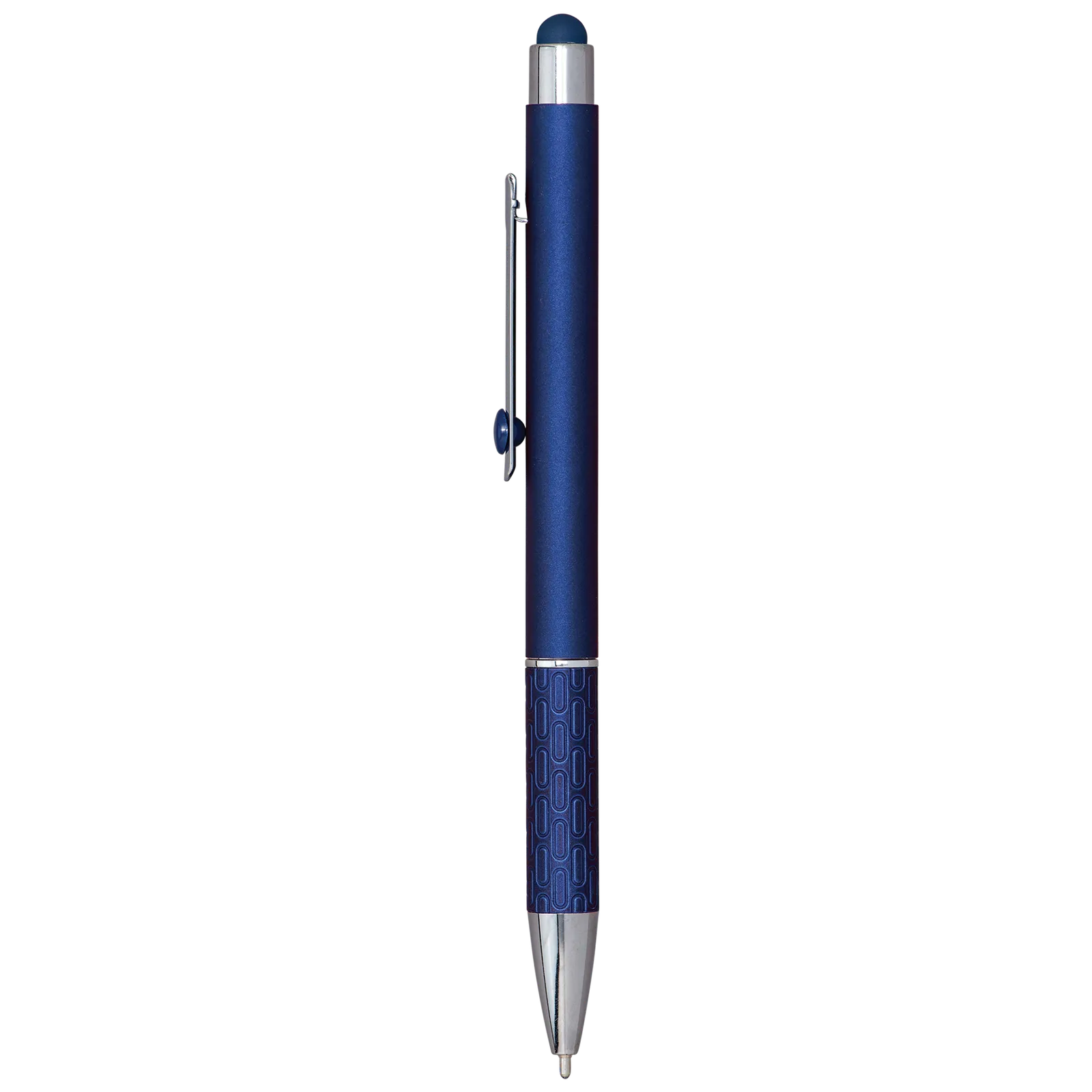 Stylus Pen Recycled Aluminum Chrome Fidget Bead - 5.7 in - blank view 10