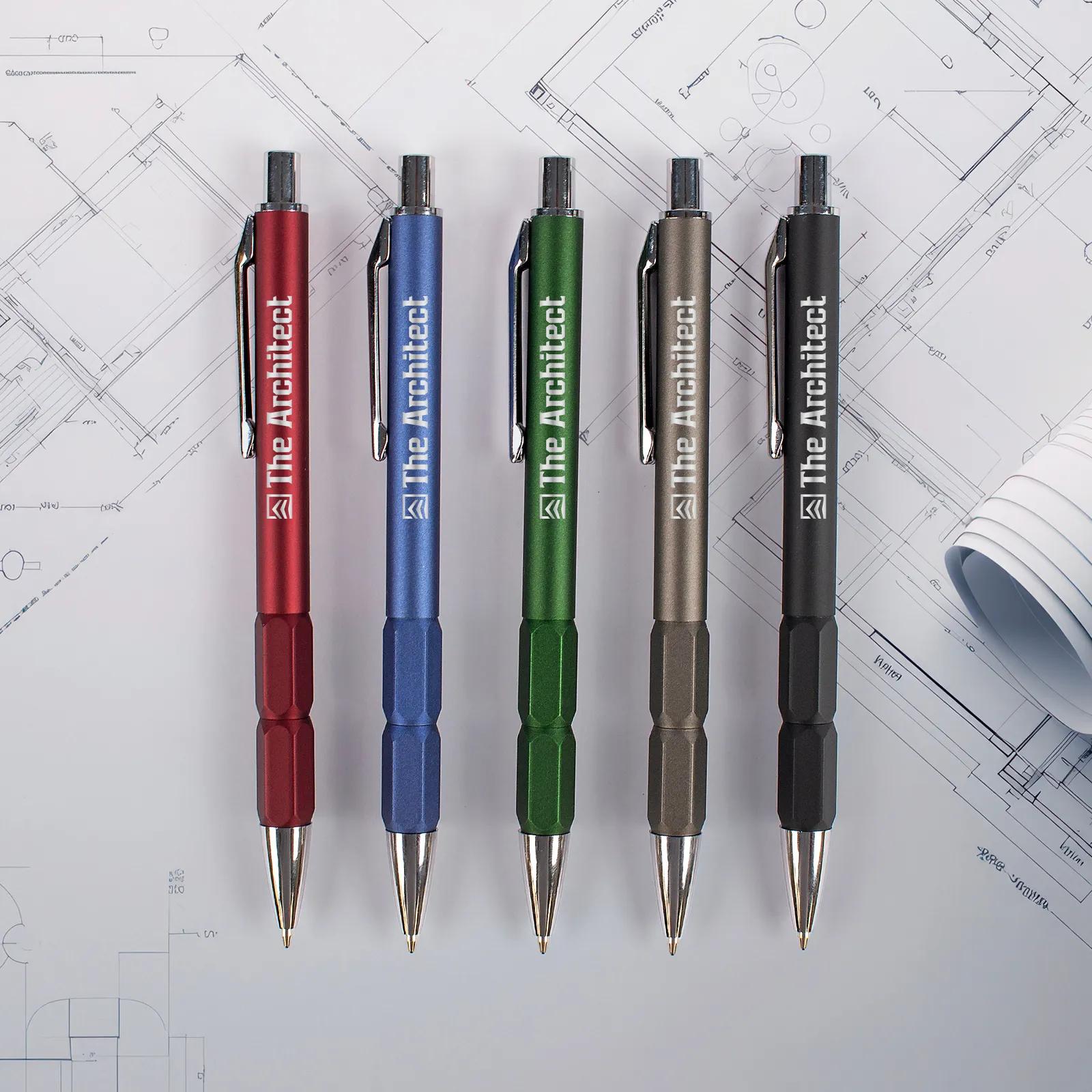 Pen Recycled Aluminum Hexagonal Fidget Stones - 5.8 in - product view 2