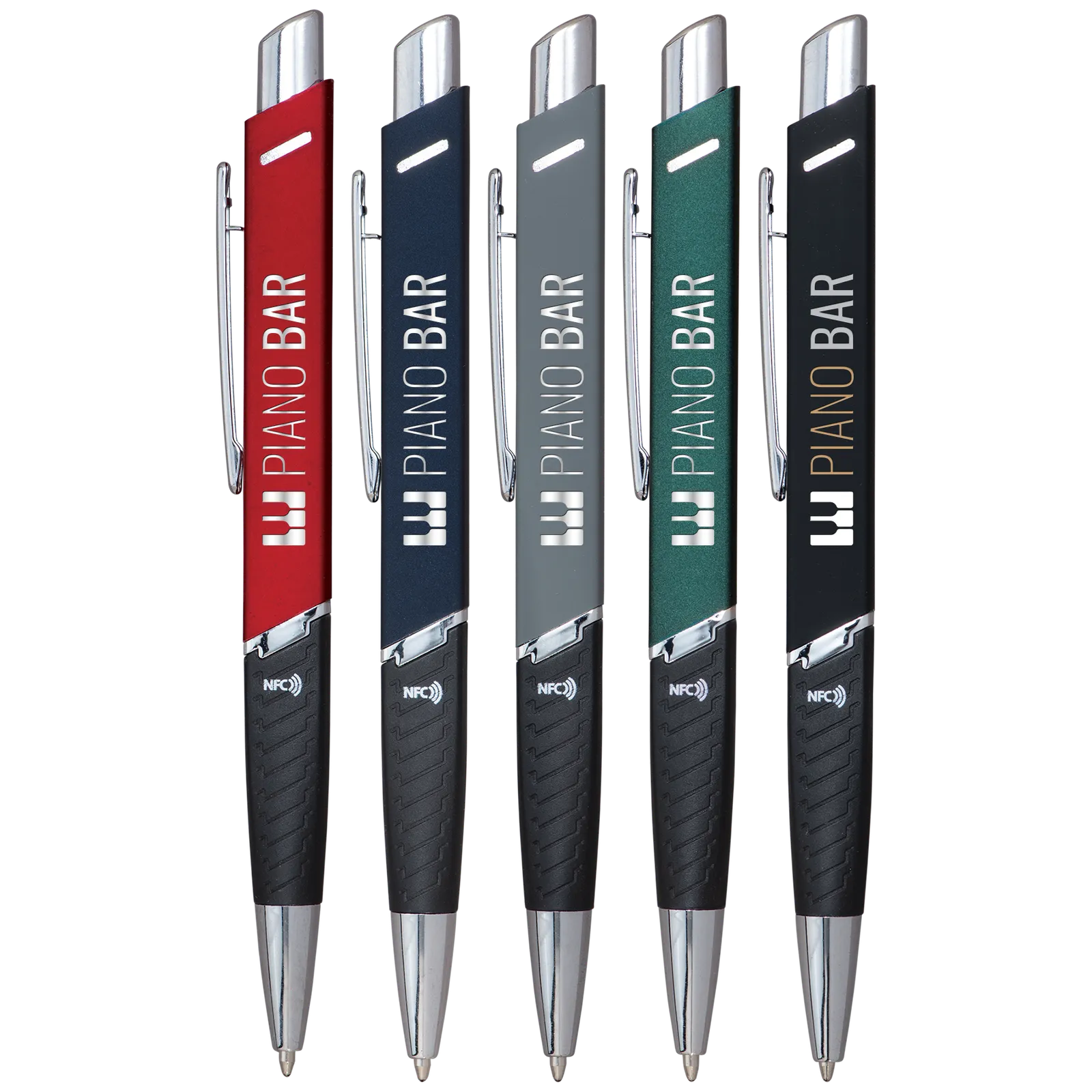 Pen NFC Technology Recycled Aluminum Square Barrel - 5.5 in - blank view 10