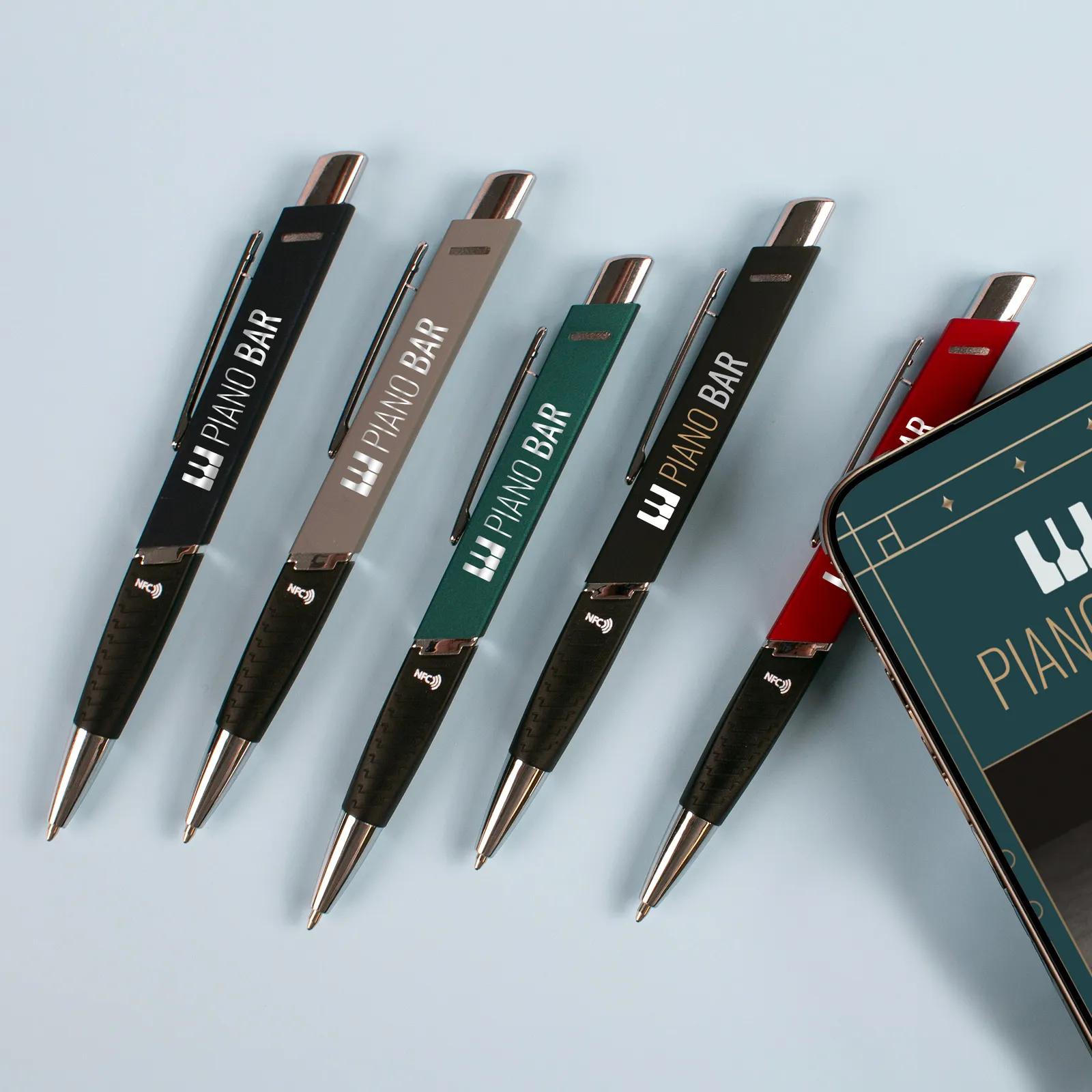 Pen NFC Technology Recycled Aluminum Square Barrel - 5.5 in - product view 19