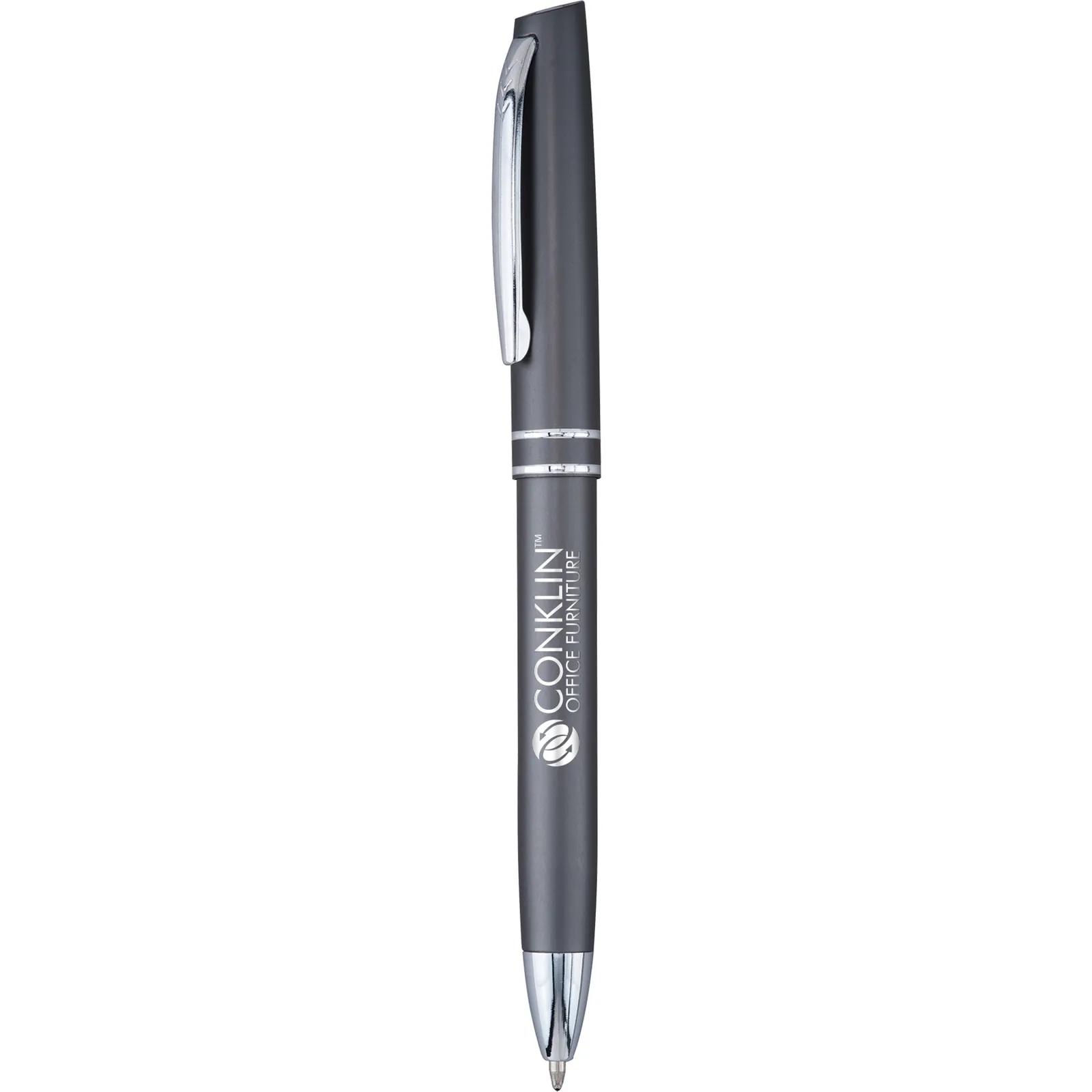Pen Metal Jumbo Barrel Satin Finish - 5.6 x 0.4 in - product view 4