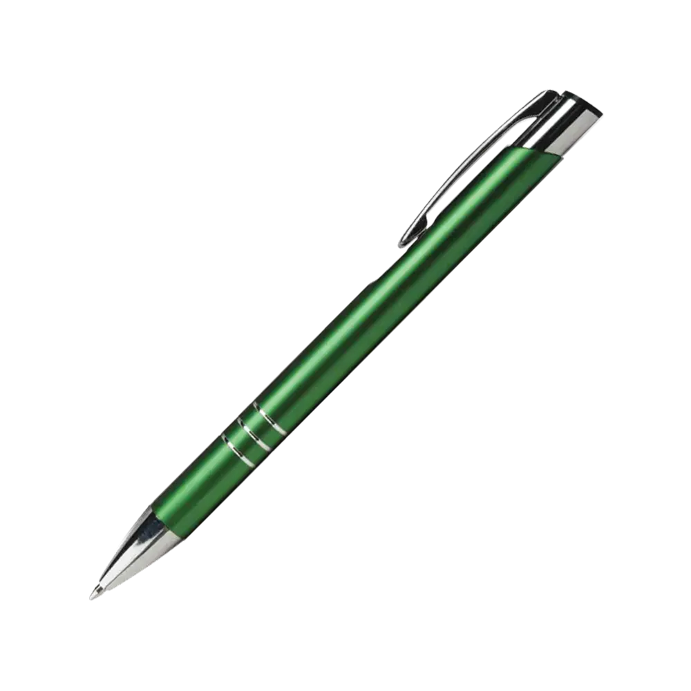 Executive Metal Pen Shimmer Finish Silver Accents - 5.4 in - blank view 11