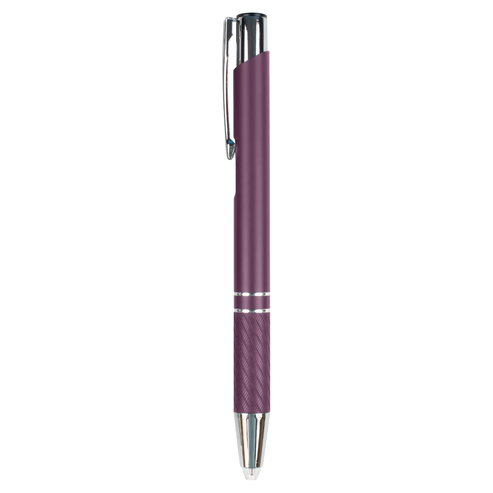 LED Light Metal Pen Knurled Grip Aluminum - 5.4 in - blank view 6