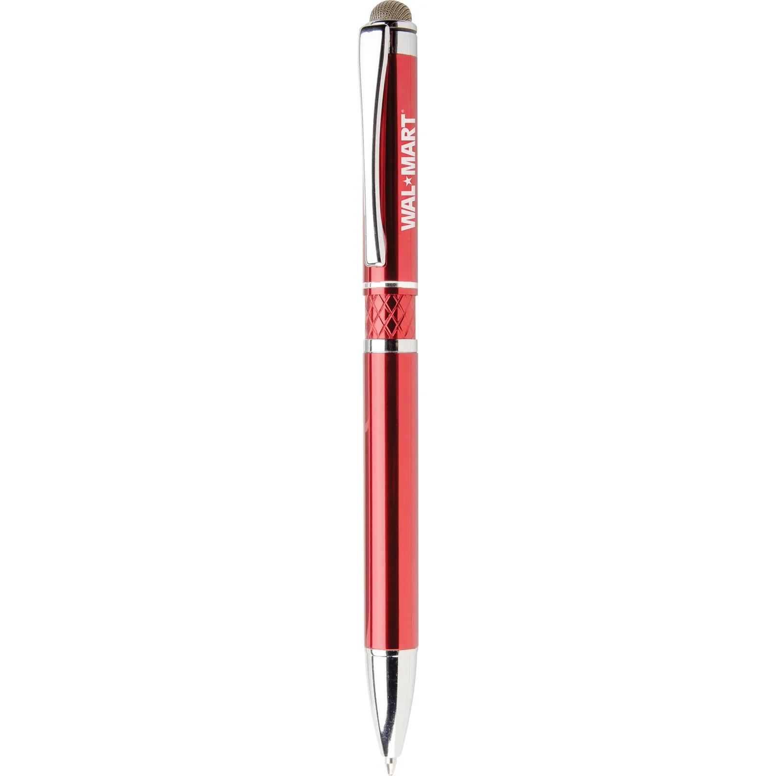 Executive Stylus Pen Microfiber Tip Chrome - 5.6 in - product view 6