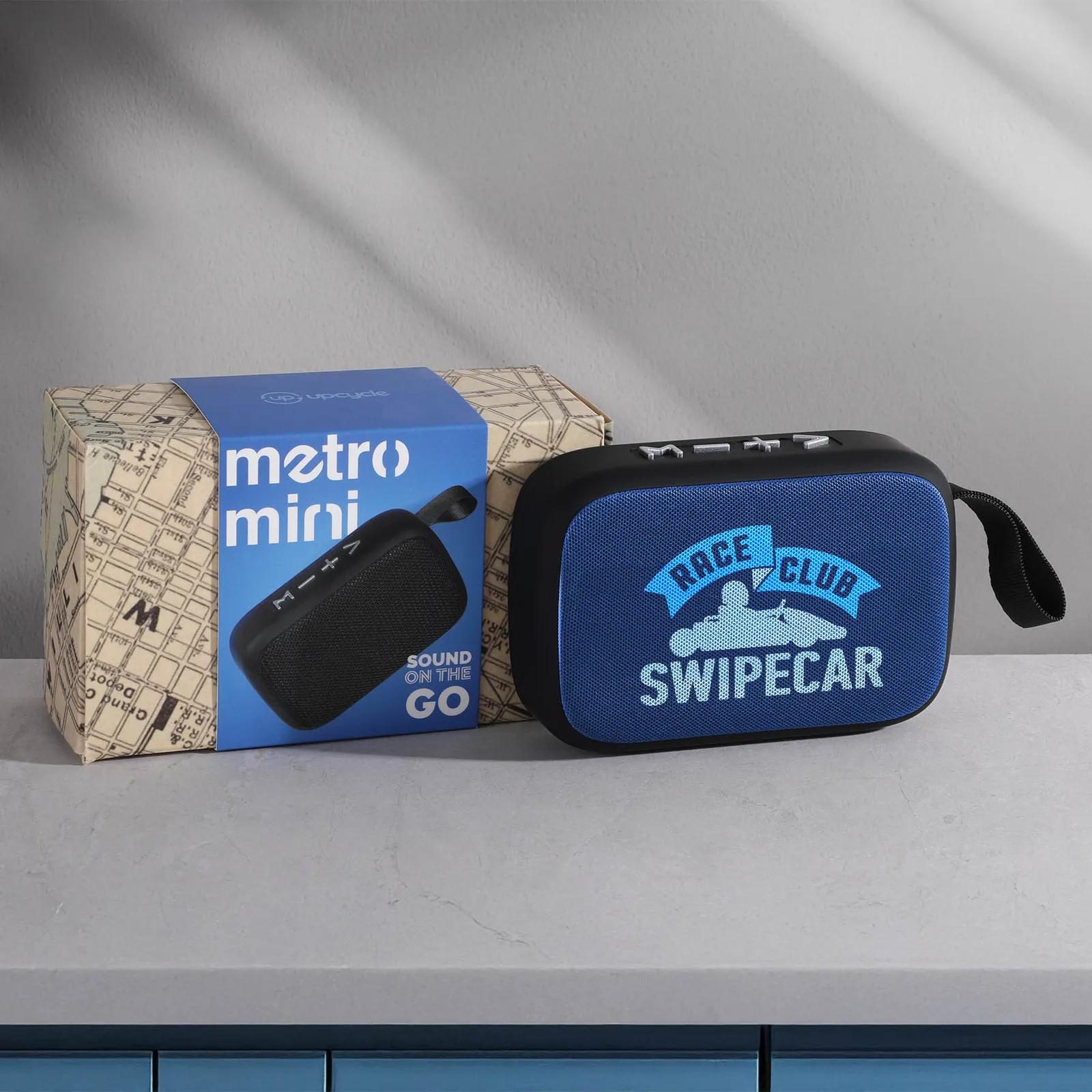 Mini Wireless Speaker Fabric Faceplate 3W - 4.5 in - product view 3