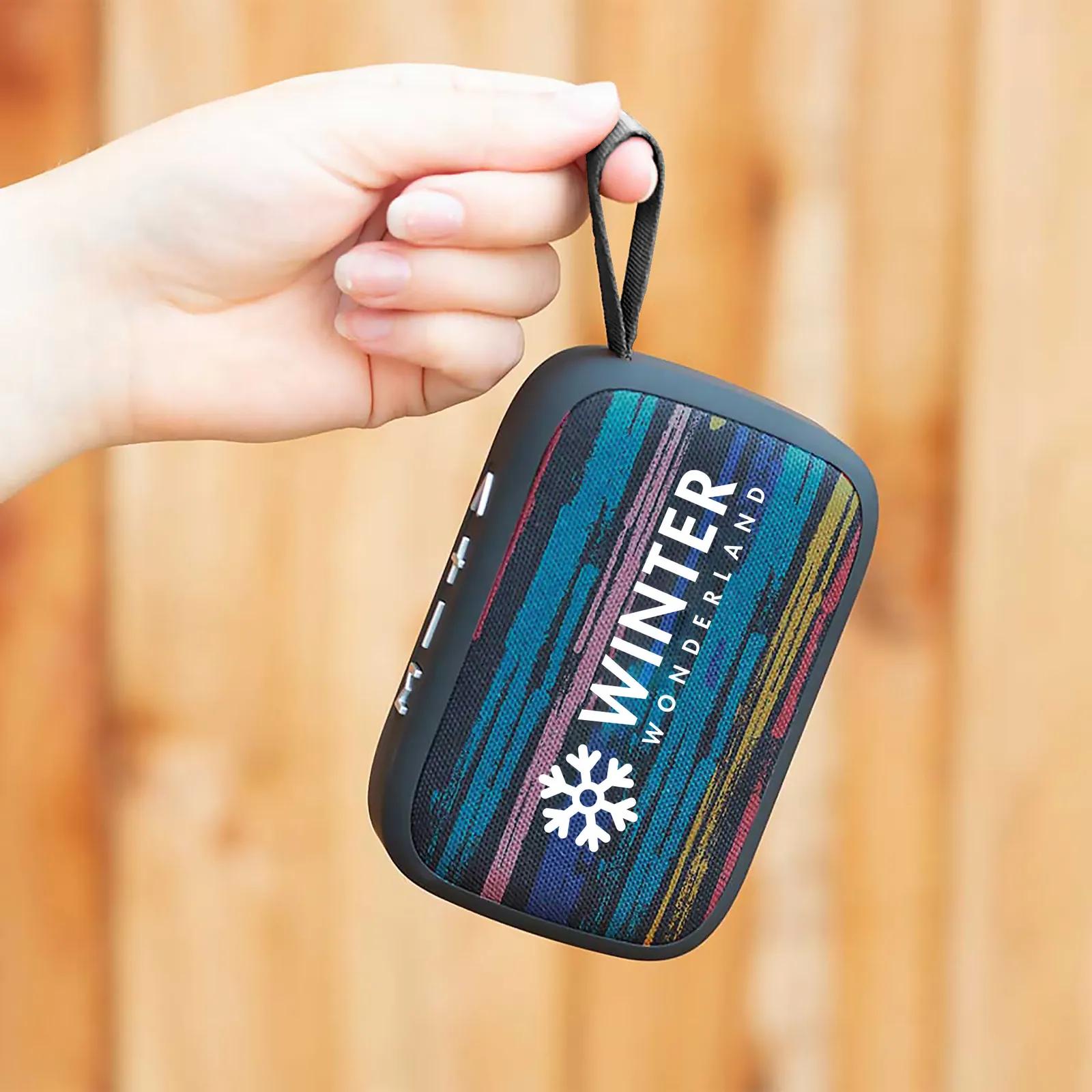 Mini Wireless Speaker Fabric Faceplate 3W - 4.5 in - product view 4