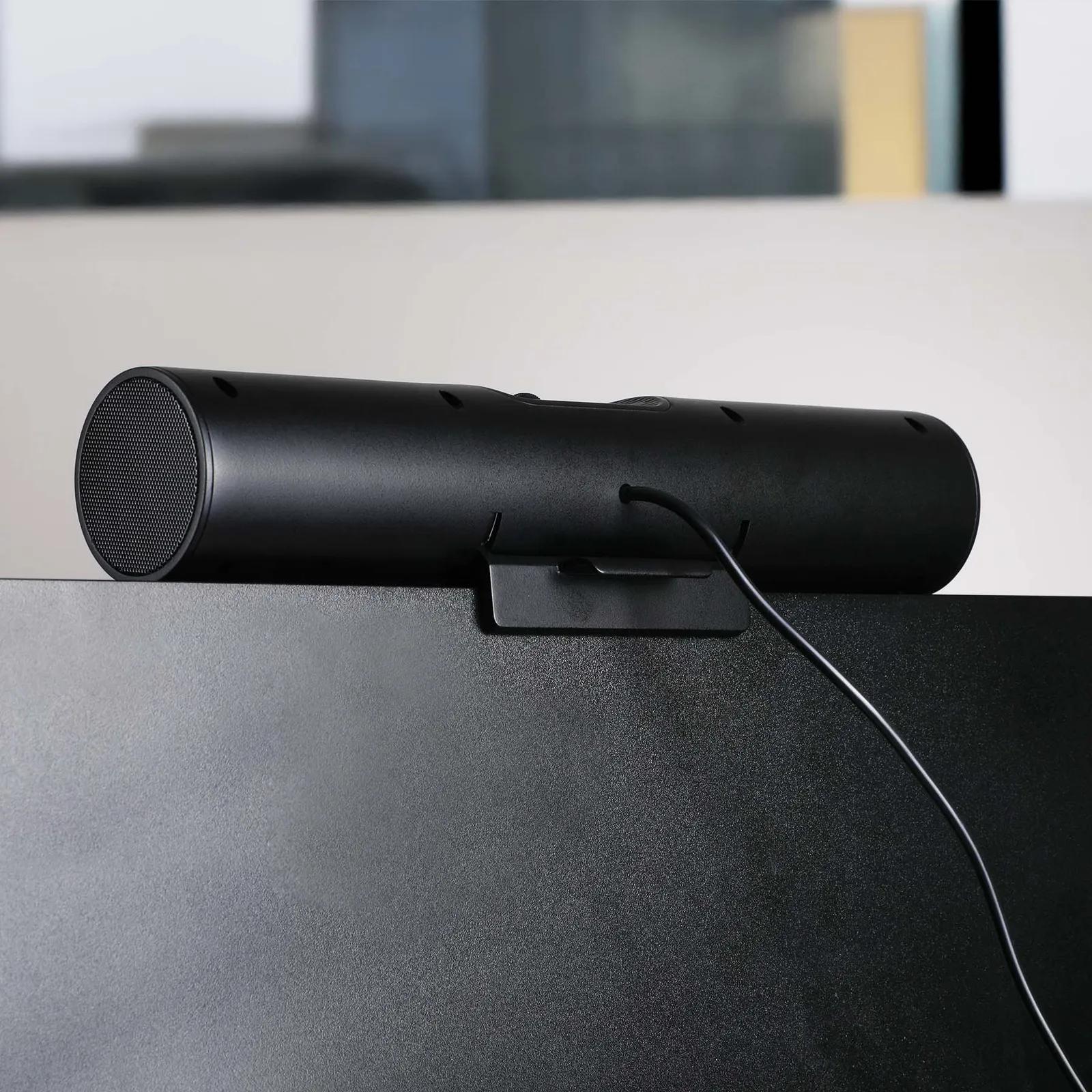 Clip-On Monitor Speaker Bar with LED Logo - 6 Watt - product view 4