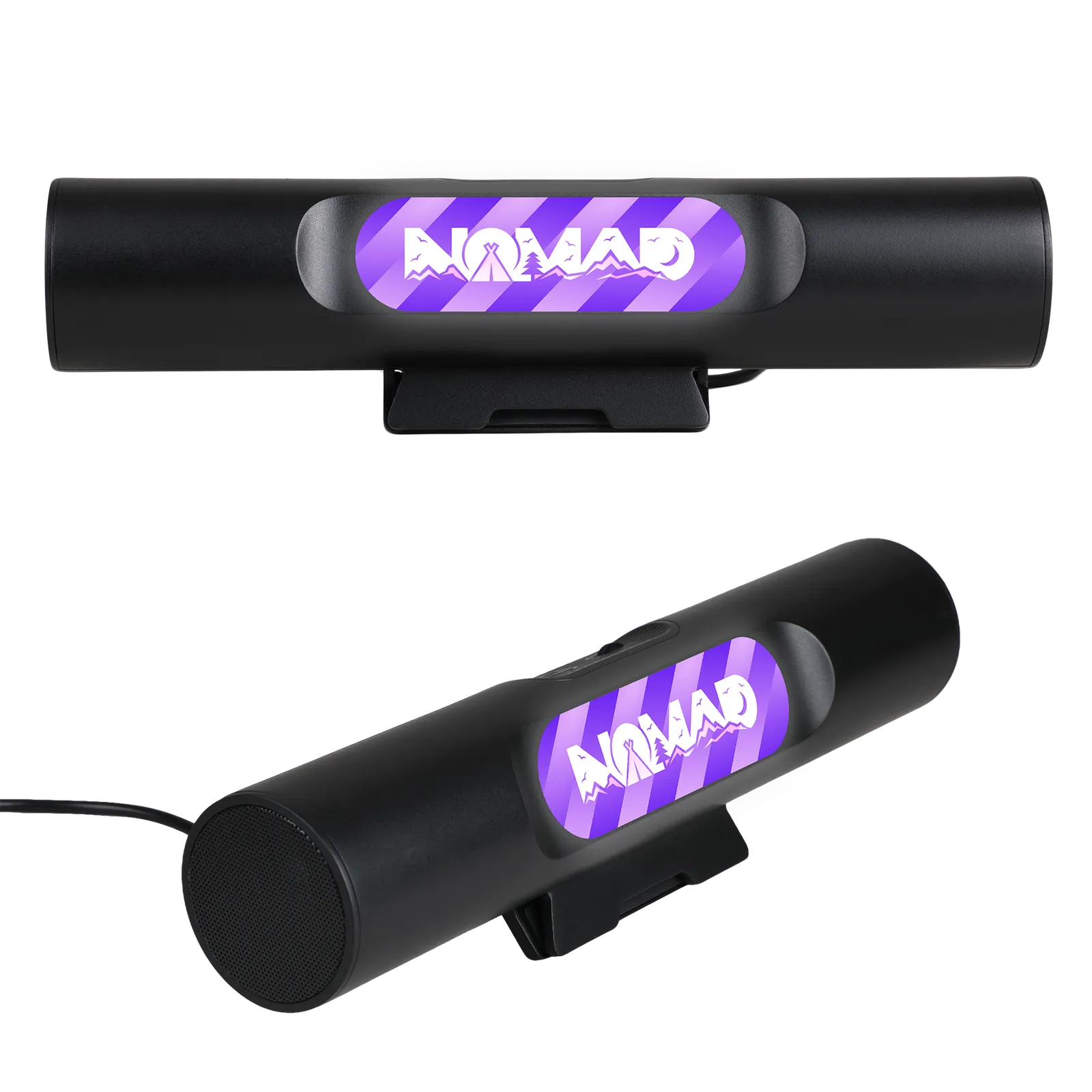 Clip-On Monitor Speaker Bar with LED Logo - 6 Watt - product view 7