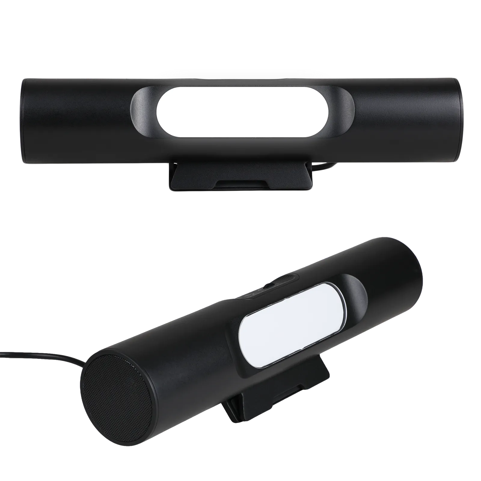 Clip-On Monitor Speaker Bar with LED Logo - 6 Watt - blank view 8