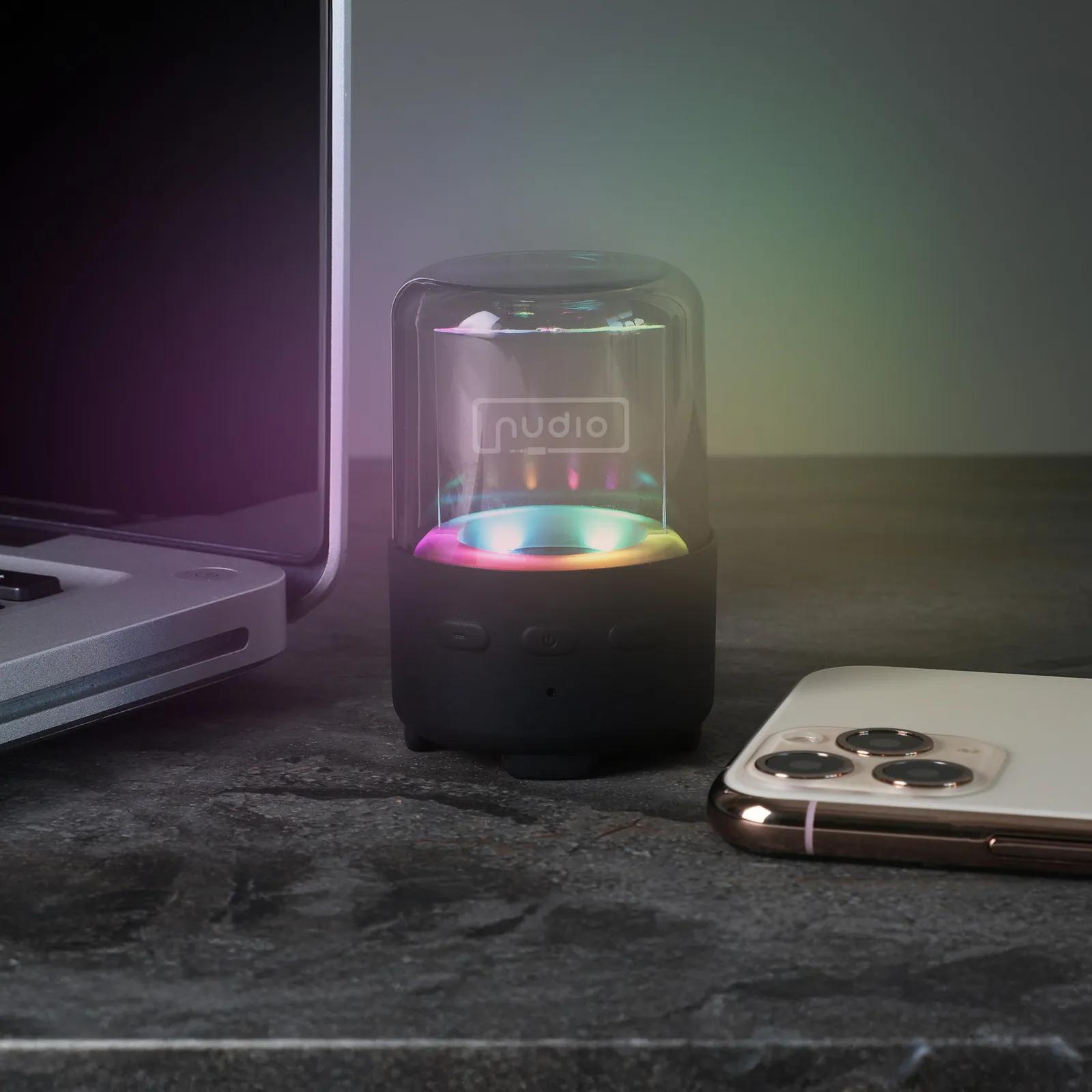 Mini Wireless Speaker with RGB Lighting - 2W