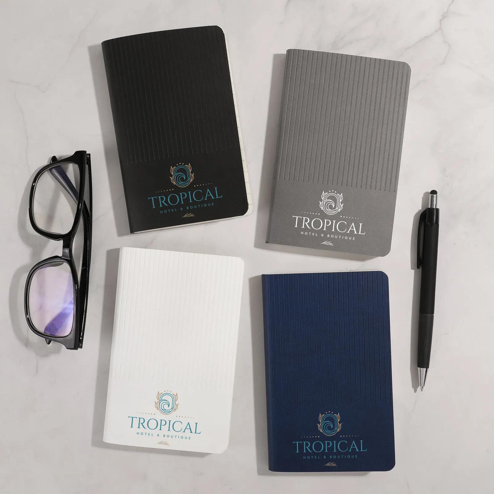 Pocket Notebook with Flat-Lay Binding - 3.5 x 5.5 in - product view 5