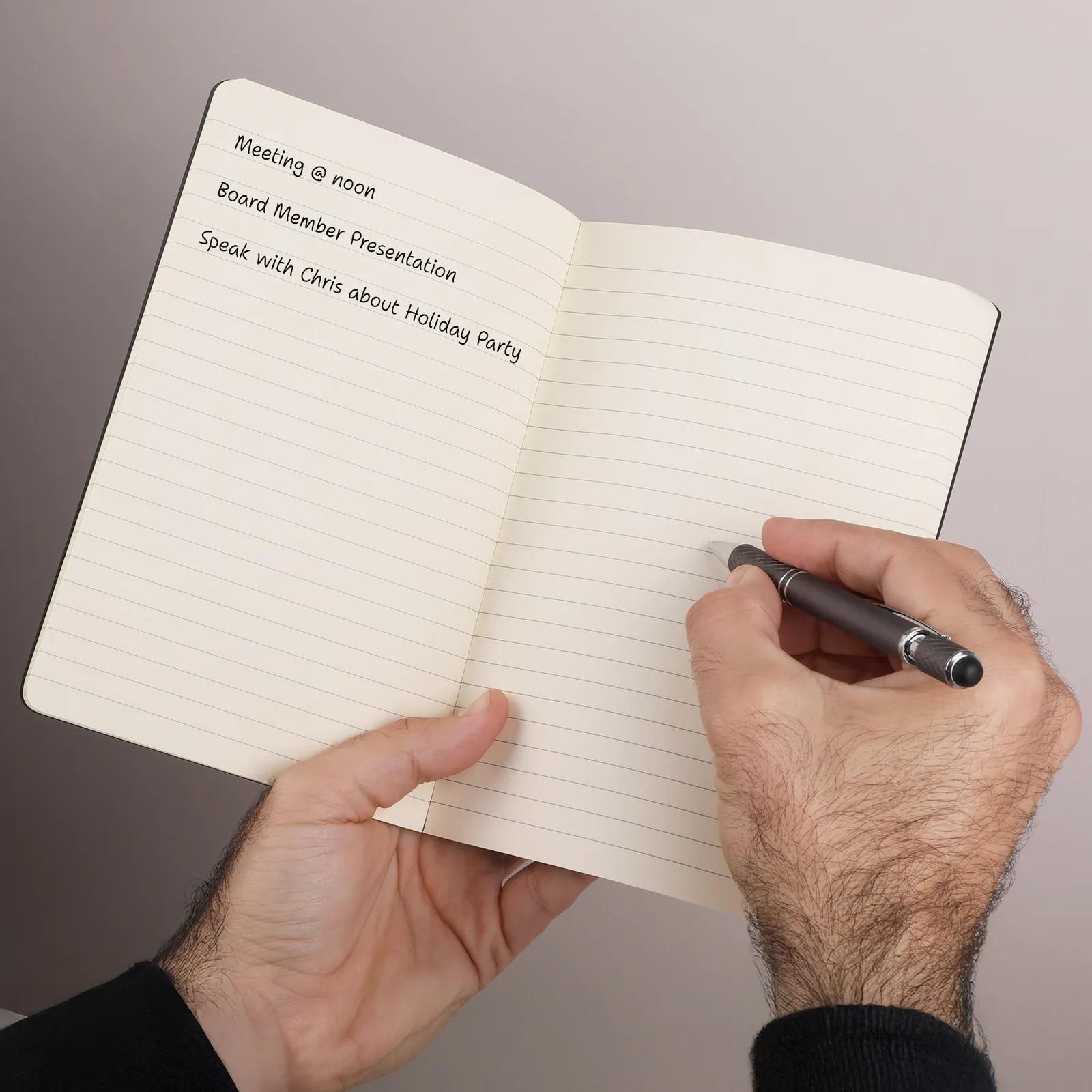 Notebook with Flat-Lay Binding - 5.5 x 8 in - product view 8