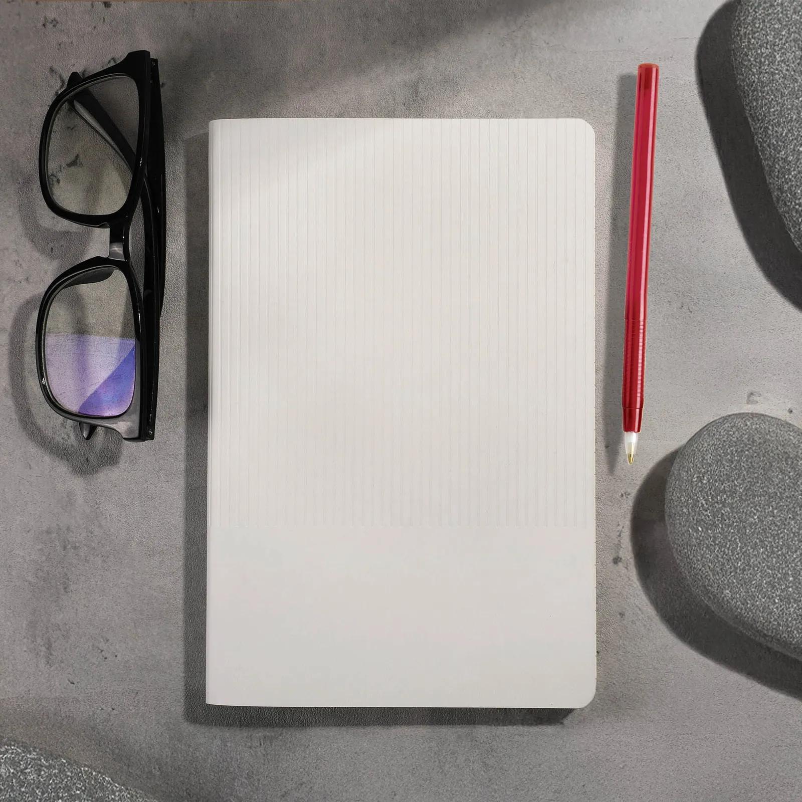 Notebook with Flat-Lay Binding - 5.5 x 8 in - blank view 16