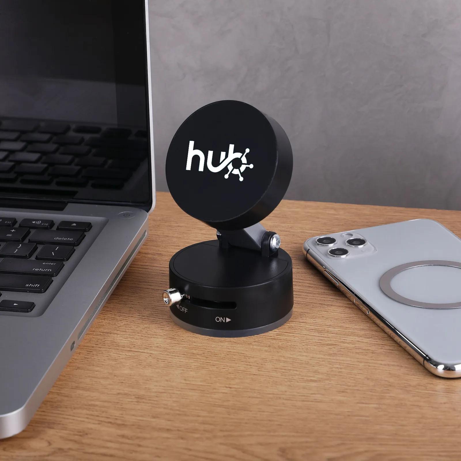 Magnetic Phone Holder with Suction Cup Base