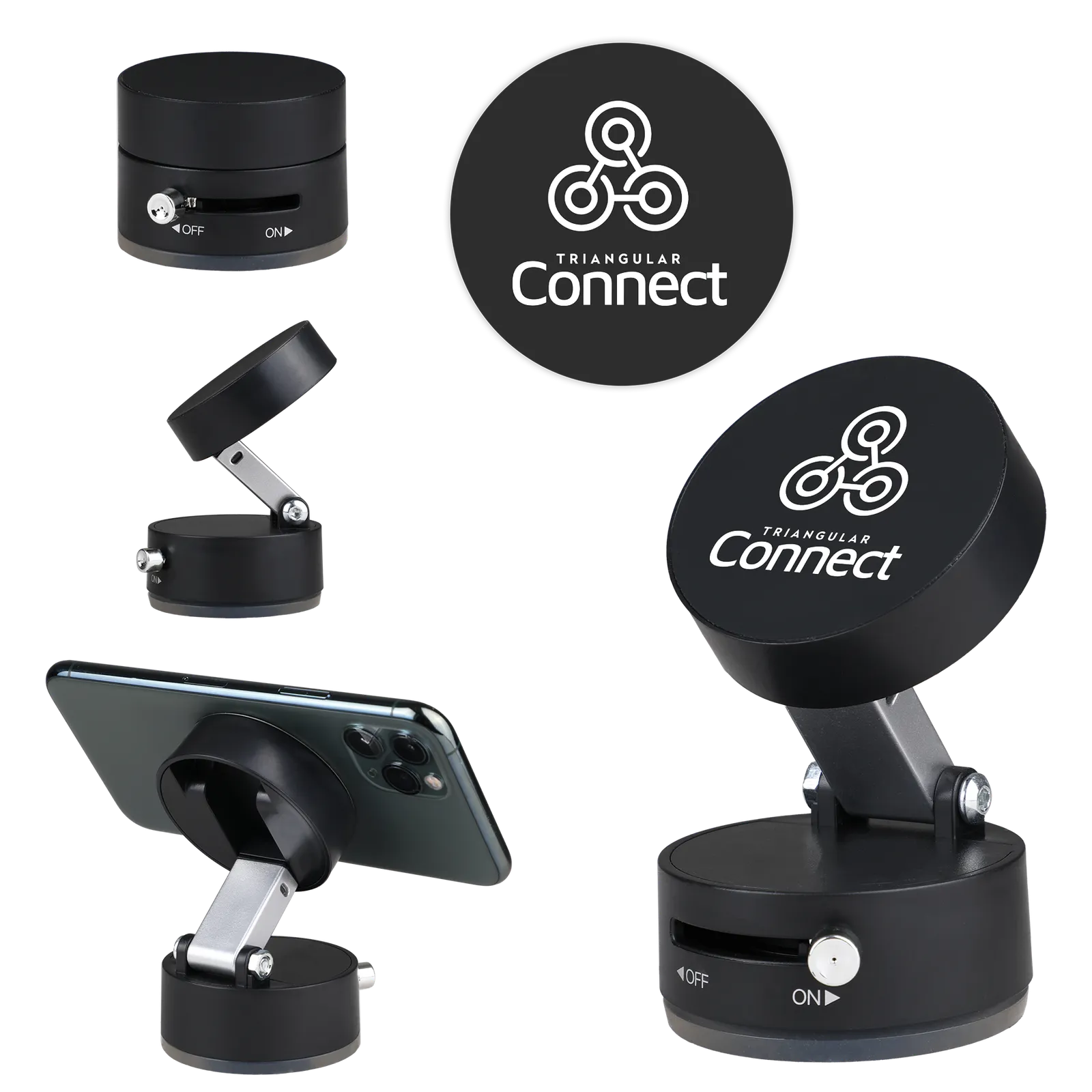 Magnetic Phone Holder with Suction Cup Base - product view 8