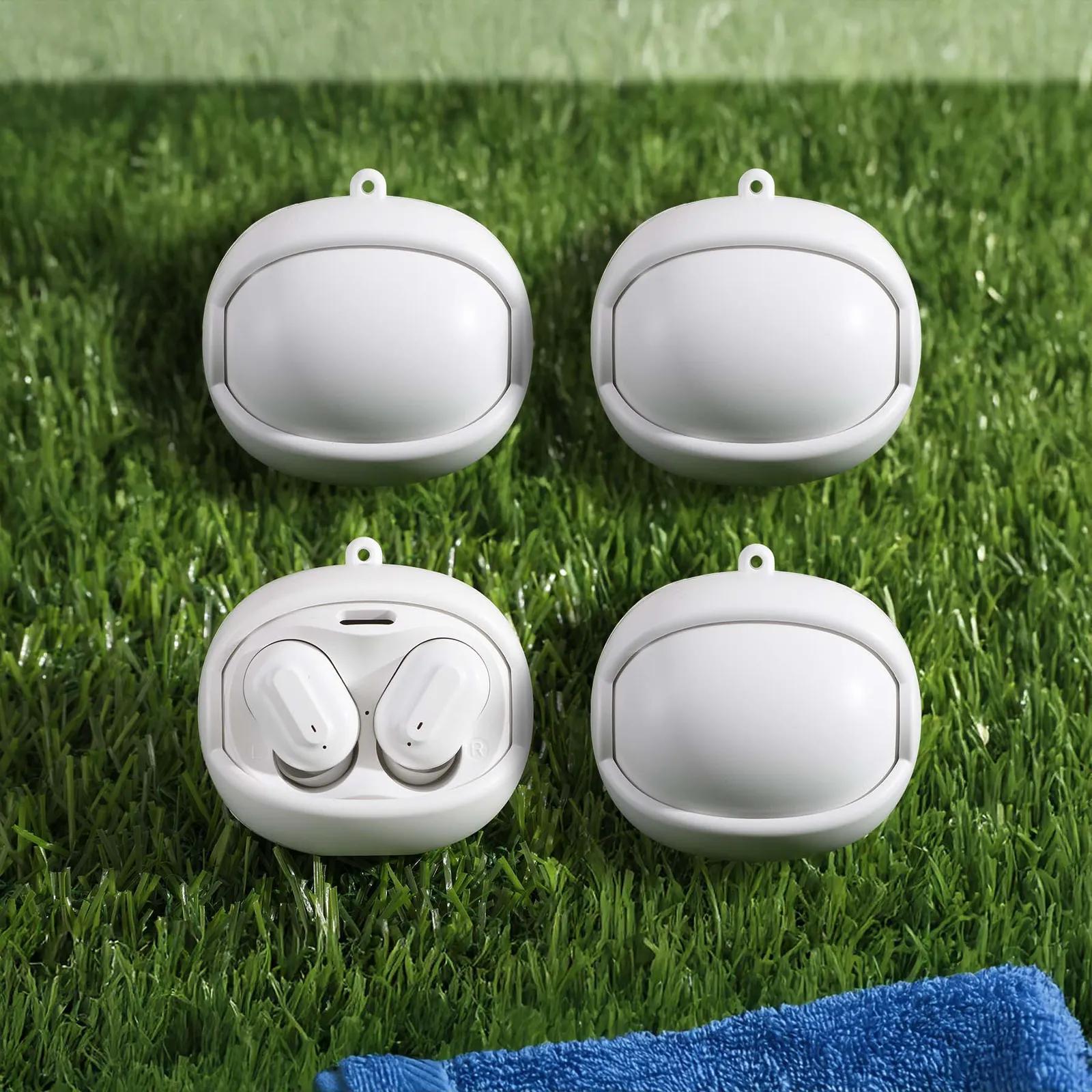 Wireless Earbuds with Rotating Case - Spinnergy - blank view 13