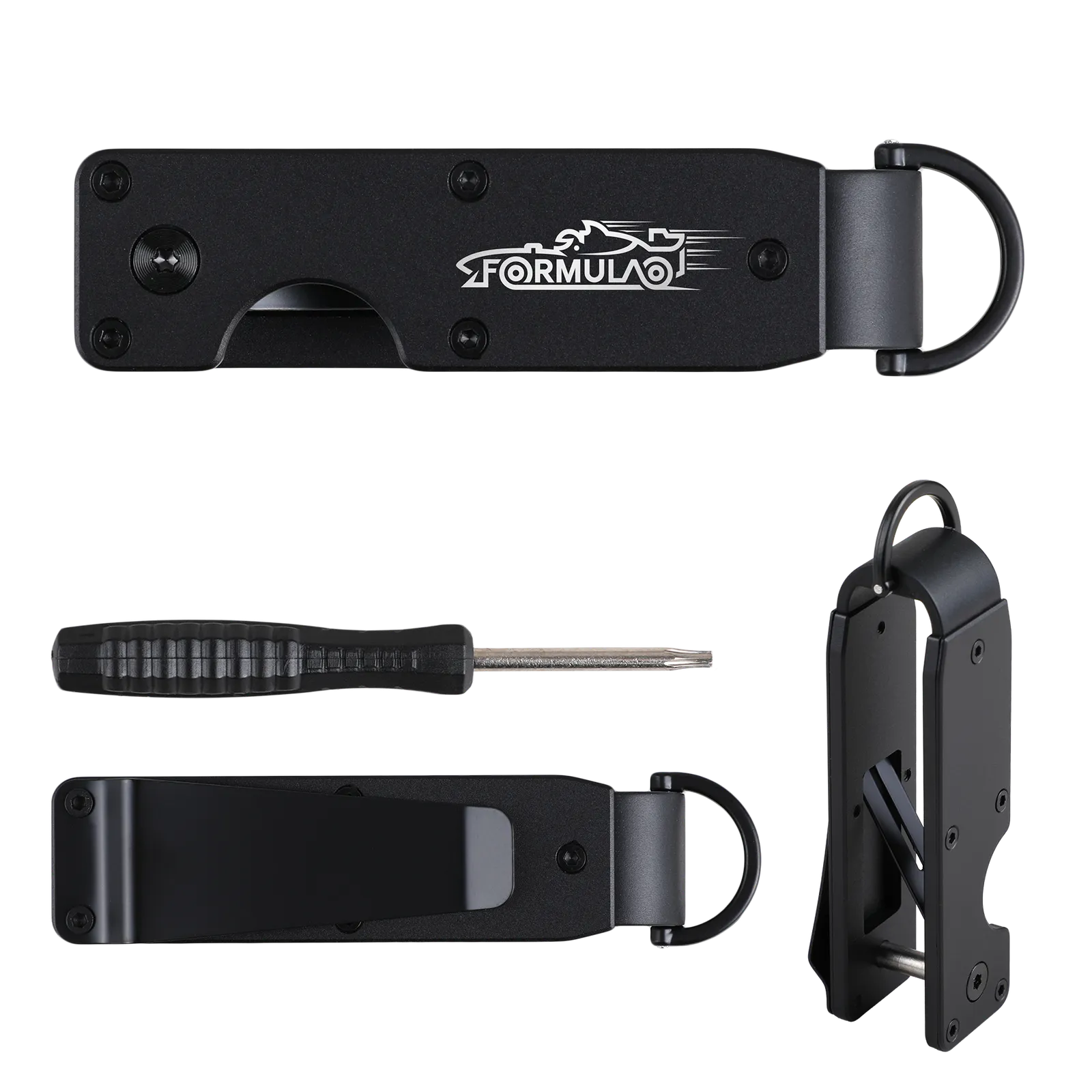 Key Organizer Aluminum Compact - 3 1/4 in - product view 6