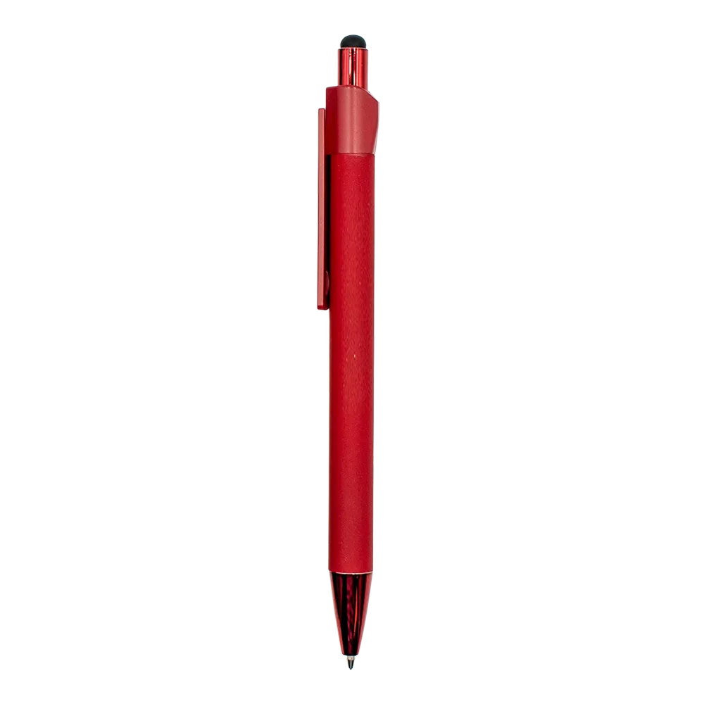 Stylus Pen Metal Soft Touch Metallic Trim - 5 5/8 in - blank view 14